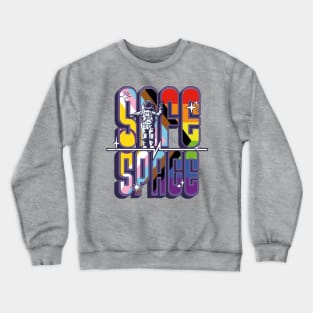 LGBT Safe Space - 2SLGBTQIA+ Safe Space Crewneck Sweatshirt